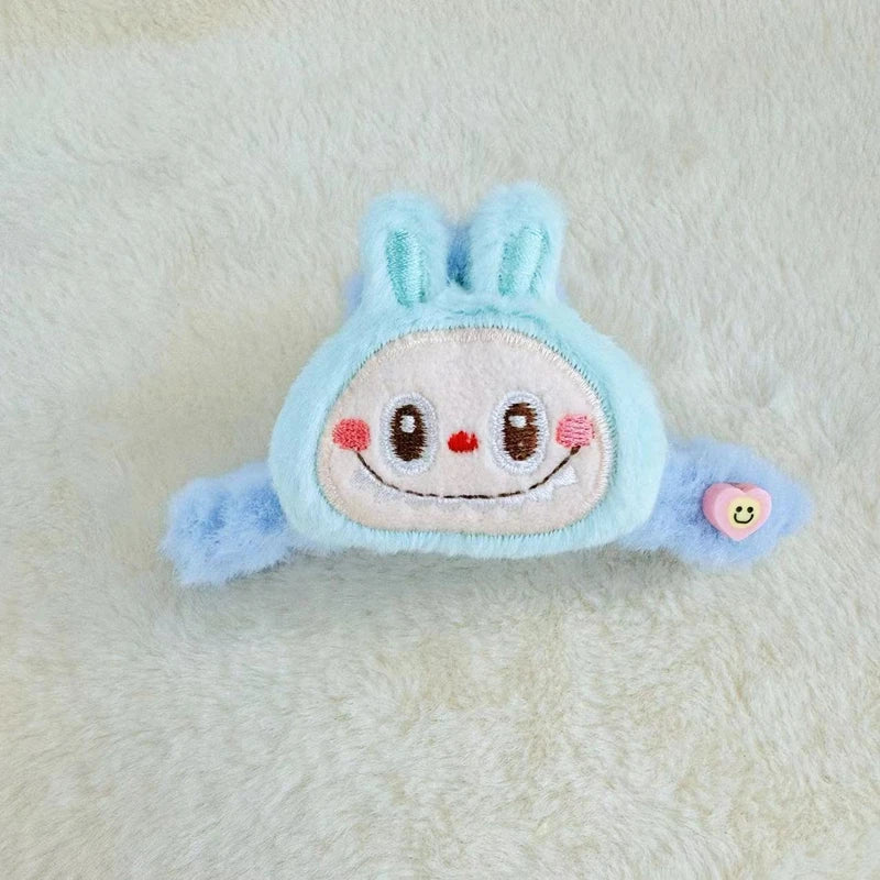 Labubu Hair Clip for Women Gifts Cartoon Hair Clips Kawaii Ponytail Hairpins Hair Accessories Gifts