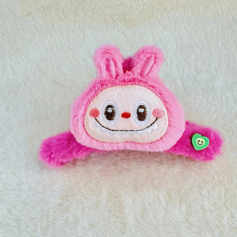 Labubu Hair Clip for Women Gifts Cartoon Hair Clips Kawaii Ponytail Hairpins Hair Accessories Gifts