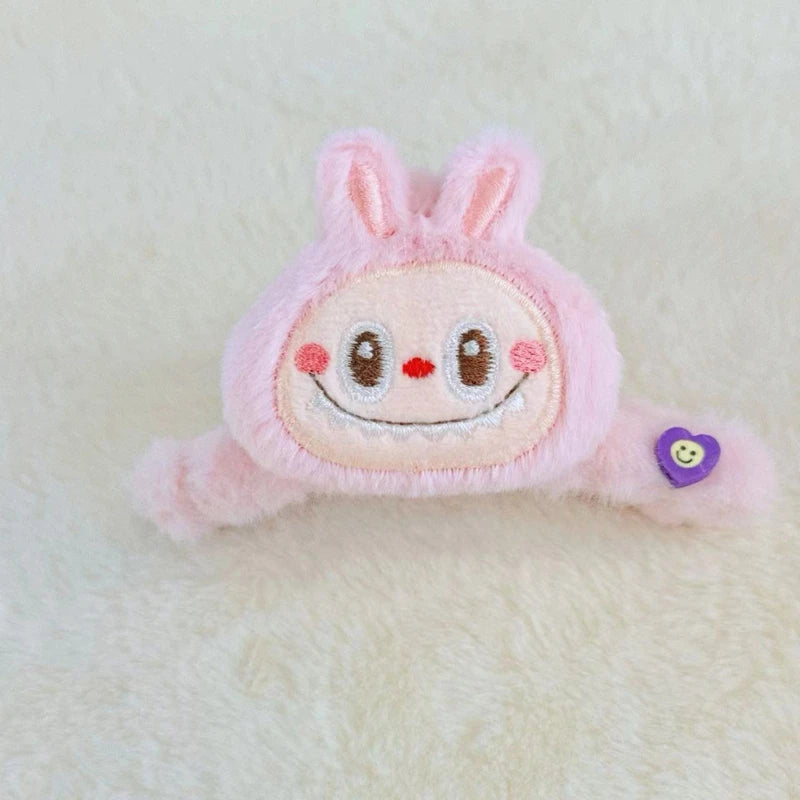 Labubu Hair Clip for Women Gifts Cartoon Hair Clips Kawaii Ponytail Hairpins Hair Accessories Gifts