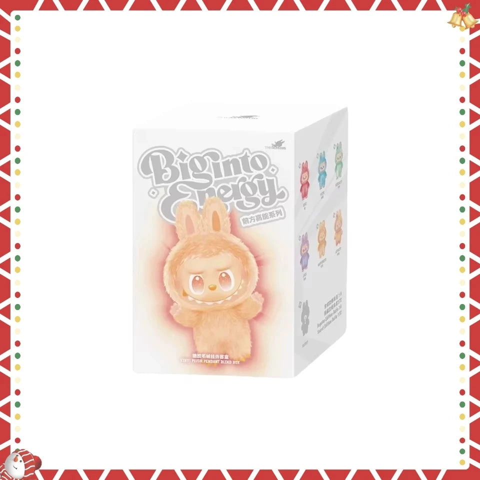 Popular Toys Macaron Monster Labubu Blind Box Series PVC Labubu Macaron Pendant Doll Labubu Surprise Box Keychain Holiday Gift