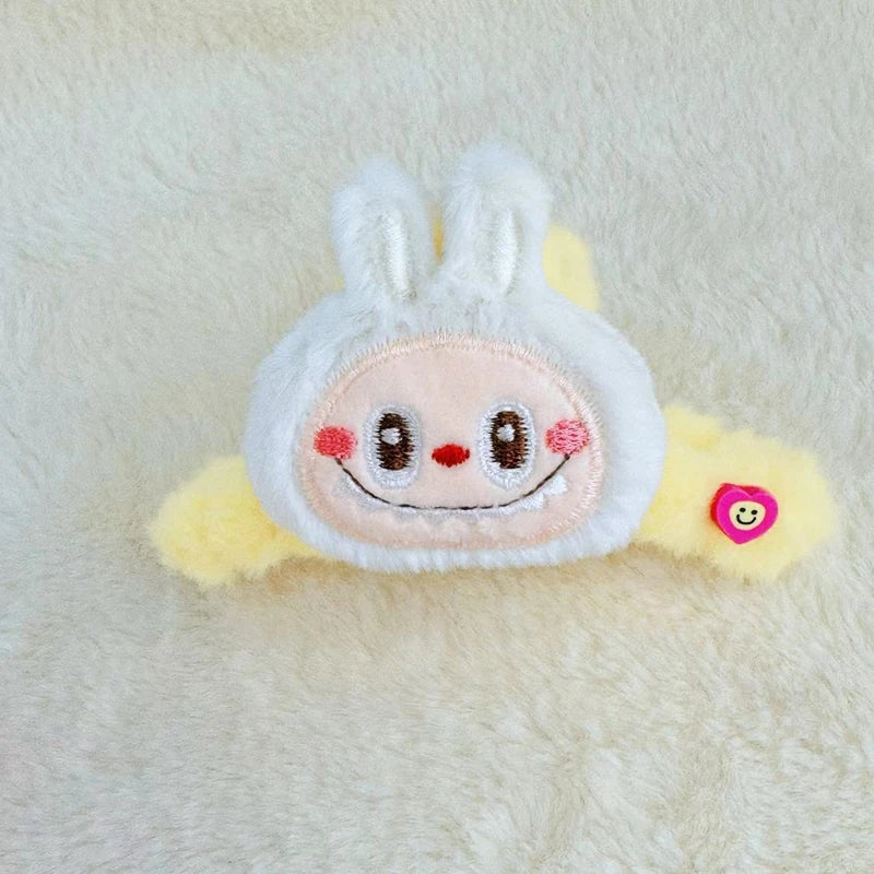Labubu Hair Clip for Women Gifts Cartoon Hair Clips Kawaii Ponytail Hairpins Hair Accessories Gifts